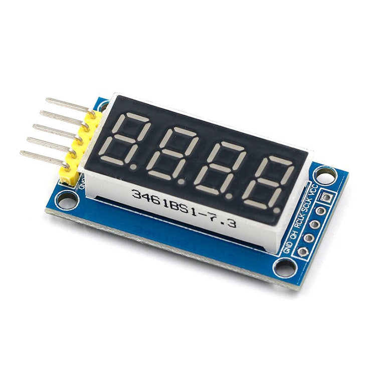 Assembled LED digital display used our paste for LED application, silver sintering paste for high power LED