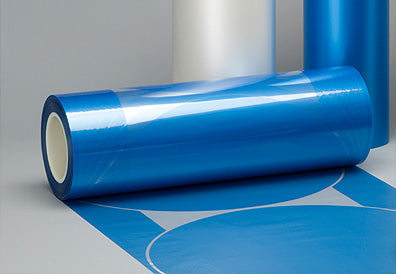 roll of blue industrial tape, adhesive specially for wafer level packaging and die attaching